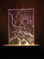 Zenitsu Acrylic LED Lamp | Demon Slayer