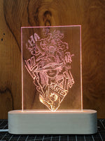 Luffy | King of the Pirates – Illuminated Acrylic Art