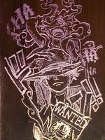 Luffy | King of the Pirates – Illuminated Acrylic Art